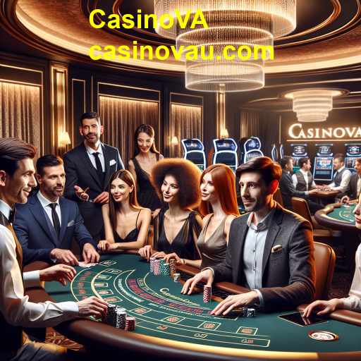 Descubra a Emoção do Live Casino em CasinoVA